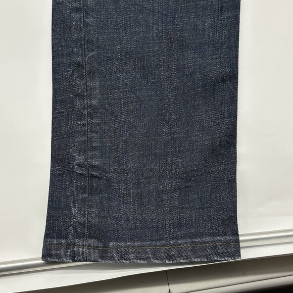 Hudson Sartor Slouchy Skinny Men' Size 36x30 Button Fly Dark Wash Denim Jeans - Picture 3 of 13